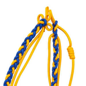Cordón de hombro tipo aiguillette personalizado al por mayor con puntas de latón y gancho, cordón de uniforme premium para eventos formales y ceremonias - Product Image 6
