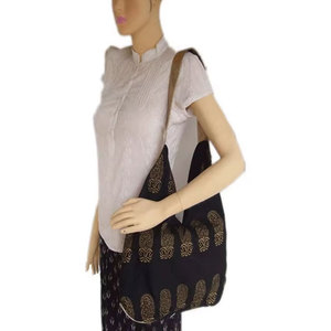 Ladies Fashion Polyester Beach Bag <b>Large</b> Capacity Lightweight Waterproof Tote Handbag for Travel Vacation Shopping Summer - Product Image 2