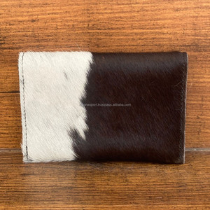 Mini porte-monnaie en cuir de vache véritable Étui pour cartes Western Slim Front Pocket Wallets for Women Credit Card/Cash Holder Envelope Pouch - Product Image 5