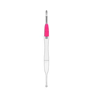 UNIQ-19 STALEKS Repousse-cuticules en acier inoxydable à bord tranchant pour manucure, outils de dépose de vernis gel et de nettoyage des ongles - Product Image 3