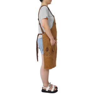 Grembiule da Lavoro in Tela Cerata Resistente da 18 once, Lungo e Completamente Regolabile per Falegnami e Lavoratori del Legno, Resistente all'Acqua - Product Image 6