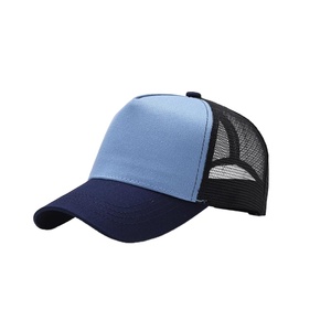 Casquette de camionneur de haute qualité Logo personnalisé broderie 5 panneaux casquettes de baseball sport maille hommes plaine mousse blanc camionneur chapeau pour hommes - Product Image 3