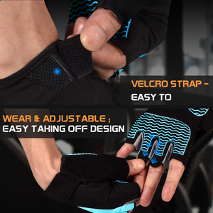 Reinforced Stitching CrossFit Workout Gloves for Longevity and Tough Use During Daily Training Programs Non <b>Slip</b> Palm Surface - Product Image 4
