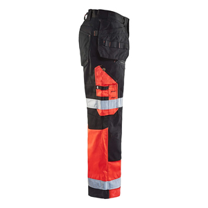 Pantalon de sécurité réfléchissant en gros – Vêtements de travail professionnels pour l'industrie – Vente en gros d'usine – Pantalon de chantier haute visibilité - Product Image 3