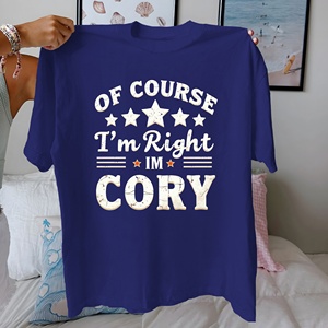 T-shirt à lettrage en détresse de style vintage pour femmes coupe confortable 100% pur coton motif imprimé décontracté - Product Image 4