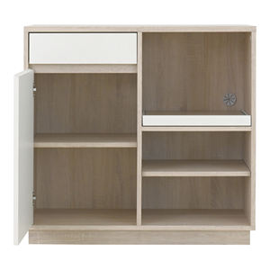 OR85 Mueble de Cocina Moderno de Lujo en MDF, Armario con Cajones, Puerta Corredera, Estante, Mueble de Almacenamiento Ecológico para Cocina, Comedor y Hogar - Product Image 5