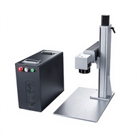 Marqueur laser à fibre portable avec un écran, mise au point automatique et fonctionnement intelligent