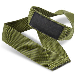 Sangles de musculation en coton robustes avec support de poignet pour soulevé de terre, powerlifting et entraînement en salle de sport, légères et antidérapantes - Product Image 6
