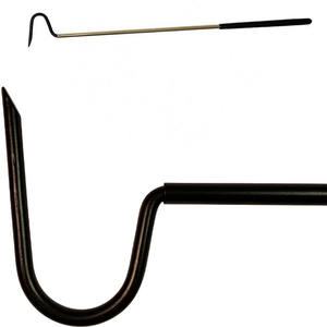 Gancho para Serpientes Portátil y Plegable de Acero Inoxidable, Pinzas para Serpientes y Reptiles, Herramienta Retráctil para Captura y Manipulación - Product Image 1