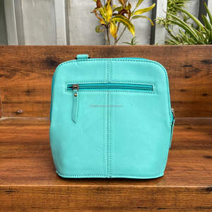 Bolso bandolera con cremallera de cuero acolchado con entramado de diamantes para mujer, bolso de hombro de diseñador de lujo - Product Image 5