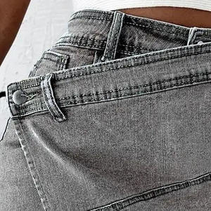 Shorts de Mezclilla para Mujer, Venta al Por Mayor Directa de Fábrica, Cantidad OEM, Precio Económico, Suministro al Por Mayor, Marca Privada 2026 - Product Image 6