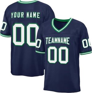 Camiseta de Fútbol Americano, Tela Interlock, Impresión Completa, Nombre y Número del Equipo Personalizados, Proveedor de Fábrica, Uniforme Deportivo - Product Image 6