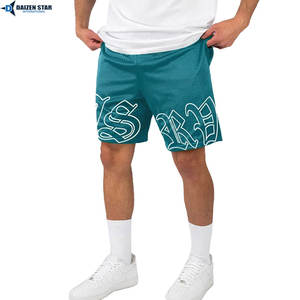 กางเกงขาสั้นตาข่ายพิมพ์ลายแบบซับลิเมชั่น แห้งเร็ว สำหรับผู้ชายและผู้หญิง เหมาะสำหรับออกกำลังกาย วิ่ง เล่นกีฬา เป็นมิตรกับสิ่งแวดล้อม ระบายอากาศได้ดี - Product Image 6