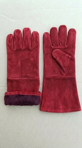 Gants de soudage de protection robustes avec manchette longue et protection thermique - Product Image 3