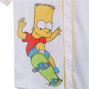 Camiseta de Béisbol Moderna - Ropa Deportiva de Malla Estilo Hip Hop - Camisa Casual Transpirable con Botones para Hombre - Product Image 4