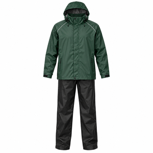 Traje Impermeable Personalizado para Senderismo Forestal, Chaqueta con Capucha y Pantalones Reflectantes, Ropa de Trabajo para Exteriores, Protección contra la Intemperie - Product Image 1