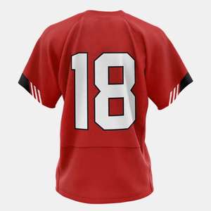Jersey de Lacrosse con Impresión Digital Personalizada a Precio Económico, Unisex, Alta Calidad, 100% Poliéster, Malla Transpirable, Secado Rápido y Ligero - Product Image 2