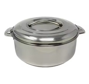 Olla de Metal de Primera Calidad con Diseño Elegante, Cazuela Aislada para Alimentos, Tazón para Servir Comida, Uso en la Cocina - Product Image 4