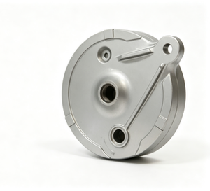 Ensemble de panneaux de <span class=keywords><strong>frein</strong></span> arrière OEM pour moto TVS HLX100 - Plaque de support de <span class=keywords><strong>frein</strong></span> à <span class=keywords><strong>tambour</strong></span> peinte en noir, remplacement direct - Product Image 2