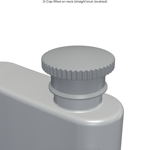 <b>Stainless</b> <b>Steel</b> Hip <b>Flask</b> Wisk <b>Flask</b> With Silver Finished Drinking Purpose Bar Accessories - Product Image 3