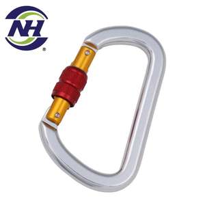 คาราบิเนอร์อลูมิเนียมอัลลอยสำหรับเปลเดินป่าได้รับการรับรอง EN12275สำหรับการทำเหมืองชุบผิวเคลือบ - Product Image 6
