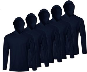 Sudaderas con Capucha para Hombre de Alta Calidad, Sólidas, con Forro Polar, Resistentes al Viento, Ecológicas, Transpirables, 100% Algodón, Corte Holgado, Gran Venta - Product Image 5