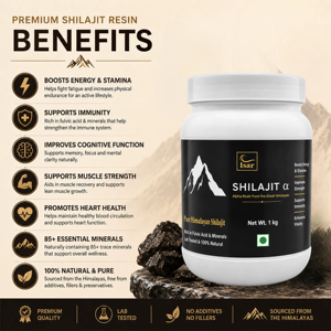 Prêt à expédier – Résine de Shilajit Pur de l'Himalaya 100 % Pure 1 kg – Shilajit Premium avec 82 %+ d'acide fulvique et des oligo-éléments pour hommes et femmes - Product Image 5