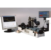 Prueba de error compuesto total de funcionamiento radial de diente Probador de rollo de engranaje computarizado electrónico de alta precisión Modelo P1 Multifuncional
