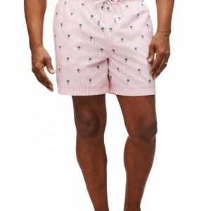 Shorts de bain sportifs pour hommes personnalisés, séchage rapide, imperméables, respirants, écologiques, anti-UV, en polyester - Product Image 1