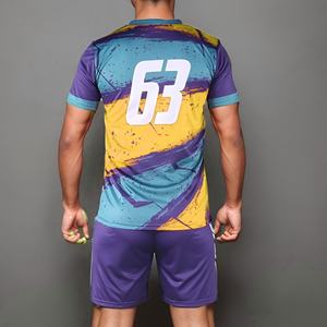 Fabricación de fábrica OEM profesional sublimación impresión voleibol uniforme cuello en V sin mangas hombres uniformes de voleibol - Product Image 6