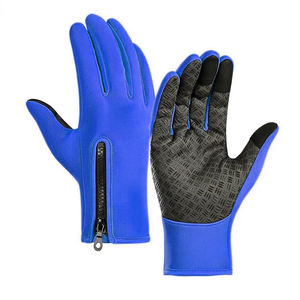 Guantes Minimalistas para Pantalla Táctil, con Agarre Duradero en la Palma, para Correr, Ciclismo, Esquí, Guantes de Invierno Térmicos de Forro Polar, Ajuste Regular, Guantes para Montar - Product Image 1