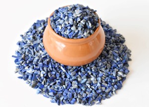 Wholesale Blue Lapis Lazuli <b>Crystal</b> <b>Chips</b> <b>Crystals</b> Gravels Healing Stones Bulk Natural for Decoration Art - Product Image 2