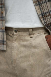 Mens Vintage Wash <b>Cargo</b> <b>Shorts</b> Casual Loose Fit Knee Length Utility <b>Shorts</b> with Flap Pockets Durable Cotton Blend Streetwear - Product Image 2