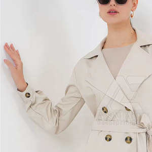 Abrigo Largo de Invierno para Mujer con Botones, Suave y Cálido, Ropa Exterior Informal, Fabricante Mayorista OEM ODM, Abrigo Largo Informal para Mujer - Product Image 5