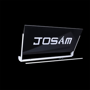 Panel publicitario de metal de fácil instalación de 707*400mm para Almacenamiento y suministros de supermercado Características convenientes - Product Image 2