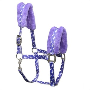 Harnais pour cheval en nylon de vison de couleur personnalisée par le fabricant de premier plan, rembourrage en nubuck, sangle durable et confortable, logo personnalisé - Product Image 6
