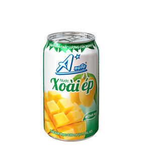 Bebida de Jugo de Mango Anata, Lata de 330 ml con Conservantes, Bebida Carbonatada, Hecho en Vietnam - Product Image 1