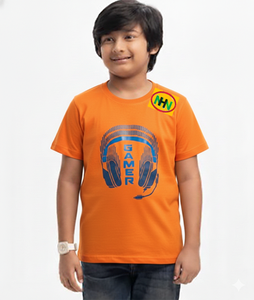 เสื้อยืดเด็ก unisex รุ่น 2026 ลายพิมพ์แฟชั่นฤดูร้อน ผ้าฝ้ายนุ่มสบาย บริการ OEM ขายส่ง BD รับทำโลโก้ตามสั่ง 7 วัน รุ่น ATCL B2 - Product Image 5