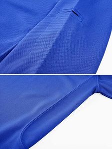 Polo Azul Rey para Hombre, Manga Corta, Tejido de Punto, Casual, para Golf, con Logotipo Personalizado, Uniforme - Product Image 4