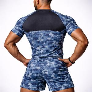 Conjunto de Ropa Deportiva de Compresión para Hombre, Personalizable al por Mayor, para Artes Marciales, Kickboxing, Jiu Jitsu, Rashguard, Gimnasio y Fitness - Product Image 3