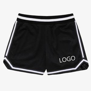 Men's High Quality Custom Name Logo Elastic Waist Breathable Sporty <b>Mesh</b> Shorts 100% Polyester Quick Dry for Running Jogging - Product Image 4