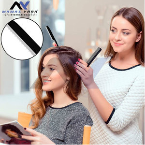 Ciseaux de coiffure professionnels de qualité salon, en acier inoxydable, pour effiler et texturiser les cheveux, couleur noire, pour coiffeurs et barbiers - Product Image 6