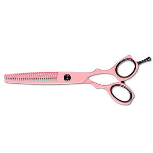 Juego de Tijeras Profesionales para Cortar y Entresacar Cabello, de Acero Inoxidable, para Peluquería - Product Image 2