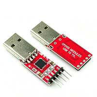 Module CP2102 USB vers TTL, module USB vers port série, téléchargeur UART avec câble DuPont CH340 FT232 PL2303 UART