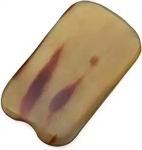 Buffalo Horn Guasha Board Massage Guasha Board Horn Gua Sha Planche de massage Plaque de grattage Plaque de grattage triangulaire - Product Image 5