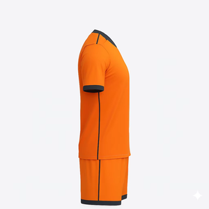 Maillot de football personnalisé avec nom et numéro imprimés, édition de haute qualité, matériau de qualité supérieure, parfait pour les sports d'équipe et l'entraînement - Product Image 6