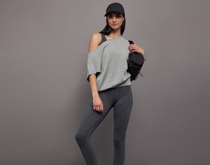 Women Loose <b>Off</b> <b>Shoulder</b> Sweat Shirt Long Sleeve Soft Fabric Casual Fashion Pullover Comfortable Warm Winter Clothing Custom - Product Image 6