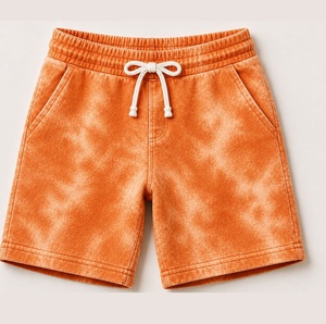 Wholesale OEM Service Acid Wash Vintage Dip <b>Dye</b> Sweat Short For Kids Outdoor Swimwear Kids <b>Clothes</b> Toddlers <b>Tie</b> <b>Dye</b> Sweat Shorts - Product Image 6
