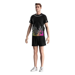 เสื้อกีฬาบาสเก็ตบอลแบบสวมใส่สบายสำหรับฤดูร้อน ผลิตจากโพลีเอสเตอร์คุณภาพสูง ป้องกันแบคทีเรีย  แบบไม่มีแขน  สำหรับการฝึกซ้อม  ลายพิมพ์แบบซับลิเมชั่น  สำหรับทุกเพศ  สไตล์สตรีทแวร์ - Product Image 1
