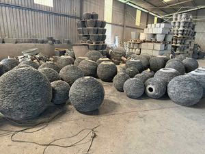 Jardinières empilables en béton écologiques modernes en gris/noir/blanc, lot de 2/3 pour une utilisation en intérieur/extérieur - Product Image 3